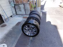 サーキット用タイヤを洗いました