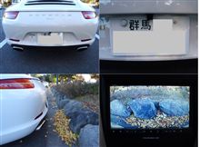 991の純正バックカメラ