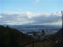 京見峠は工事中。