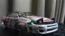 【プラモ製作中】1/24 カストロール セリカ【パート４】