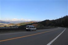 中部縦貫自動車道（永平寺大野道路）を行く