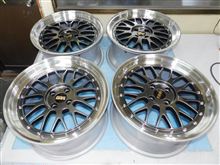 ＢＢＳ-ＬＭ100-4Ｈをリム交換によるカスタムサイズ/リフレッシュ・リメーク