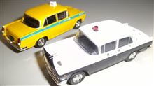トミカリミテッドヴィンテージのH31セドリックパトカーと構内タクシー♪ トミカリミテッドヴィンテージのH31セドリックパトカーと構内タクシー♪