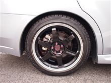 冬ホイール入替え