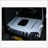 純正エアインテークの色変更！