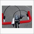 ミニベロロードにサイクルコンピューター取付け♪
