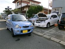 洗って傷消しとエアクリ交換