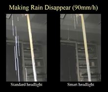 防眩 雨粒を消して視界確保！？