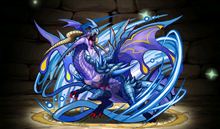 パズドラ　水の天空龍(回復なし) 蒼海の空 超級