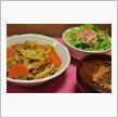 キャベツと豚肉のカレー風味蒸し♪