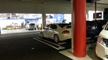 シビック号入院です