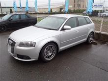 メンテナンスと、冬の準備..AUDI A3　エンジンオイル交換＋スタッドレスタイヤ