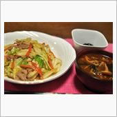 豚肉と野菜のオイスターソース ...