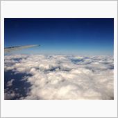 空港展望台にて