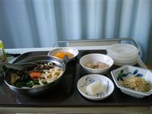 入院8日目のお昼ご飯
