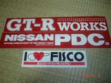 DR30 NISSAN PDC GT-Rworks　ステッカー当時物