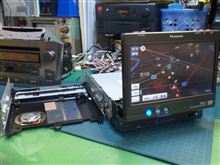 CN-DV255D。市販モデル、DVDナビ。