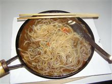 自作カレーうどん(うどんの代わりにこんにゃく) 自作カレーうどん(うどんの代わりにこんにゃく)