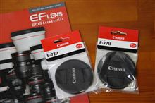 本日発売のCanon新型レンズキャップ
