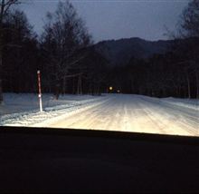 おはよ、雪山到着です♪