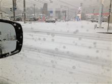いよいよ雪上走行(｀_&#180;)ゞ