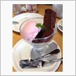 バラの薫りのアイスクリーム