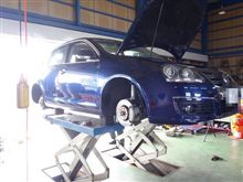 黒い悪魔にさようなら..VW　JETTA　フェイム製　STOLZブレーキパッド