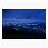 福岡　米の山展望台の夜景