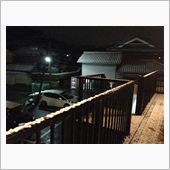 雪が積もってる(&gt;_&amp;lt;)