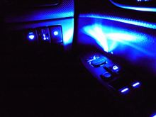 スイッチ蒼色LED化
