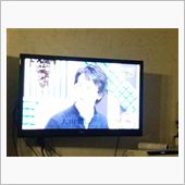 やっとテレビ装着！