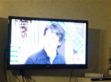 やっとテレビ装着！