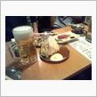 串モツ屋で一杯…