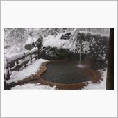 今日は雪見露天風呂