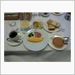 洋定食＋パンケーキ