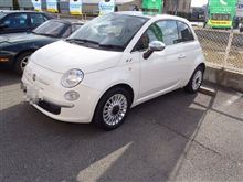 メンテナンスは大事..FIAT500　エンジンオイル交換＋ローテーション