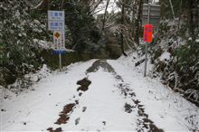 奈良県・三重県道781号都祁名張線を行くが・・・
