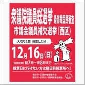 今度の日曜は 衆院選 です