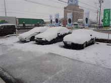 久しぶりの年内降雪...やはり冬の準備は12月の初めまでに..