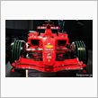 F1レース　　　フェラーリ。