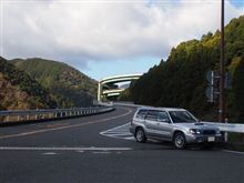 河津七滝ループ橋　下り方向
