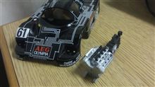 【プラモ製作中】1/24 ザウバー・メルセデス C9【パート３】