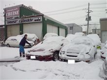☆　ＣＲＵＩＳＥ 今日の朝イチ 除雪だぜぇ！　☆