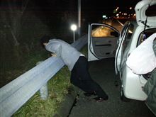 やきにく忘年会の帰りに泥酔した後輩を車に乗せたら…。