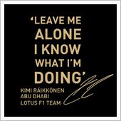 Leave me alone ...