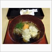 お蕎麦と警告灯