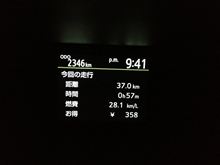 アクア、驚愕の燃費向上！！