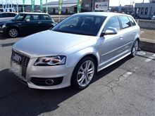 メンテナンスは大事..AUDI S3　プロクセスC1S　225/40R18+バッテリー交換