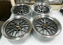BBS-LM18インチ/ハイパーブラック（DBK）とBBFポリッシュ