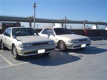 ８１クレスタの並び